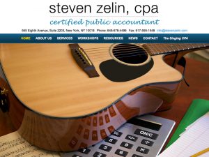 Steven Zelin, The Singing CPA